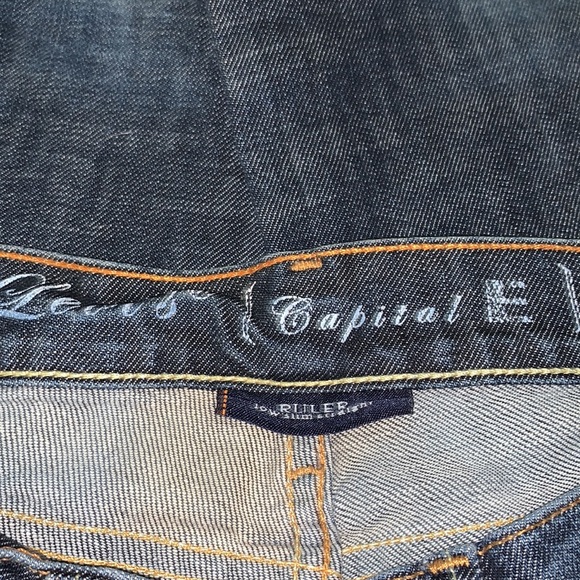 LEVIS CAPITAL E RULER JEANS - Picture 6 of 12